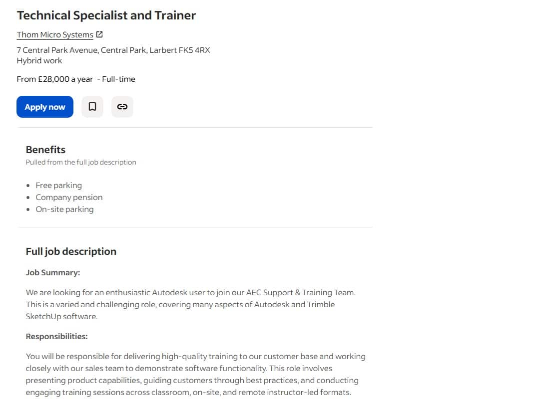 Tech Specialist and Trainer